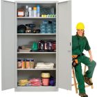 EZYstor 2 Door Cupboard in use